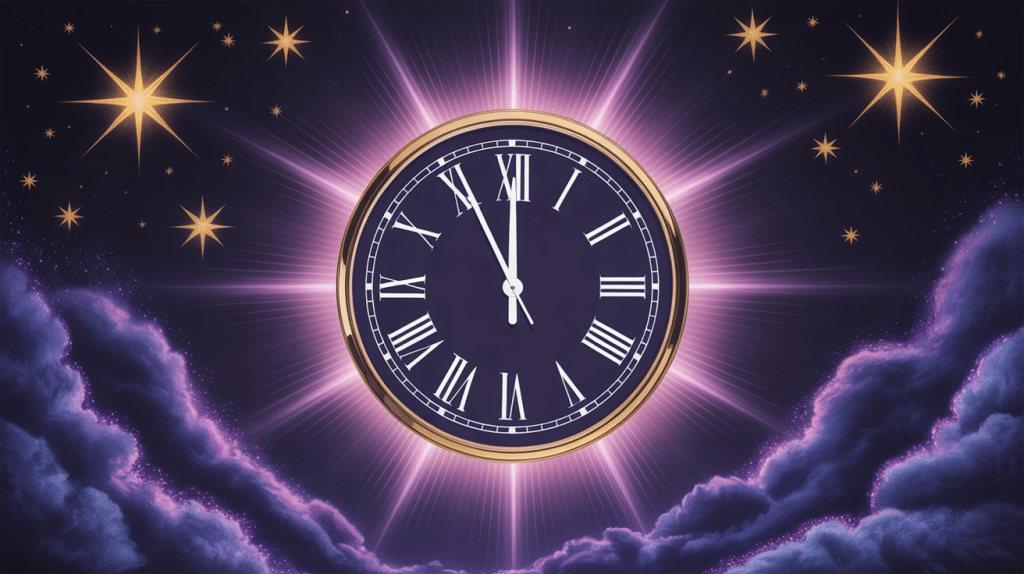 00h33 signification horloge numérique spirituelle