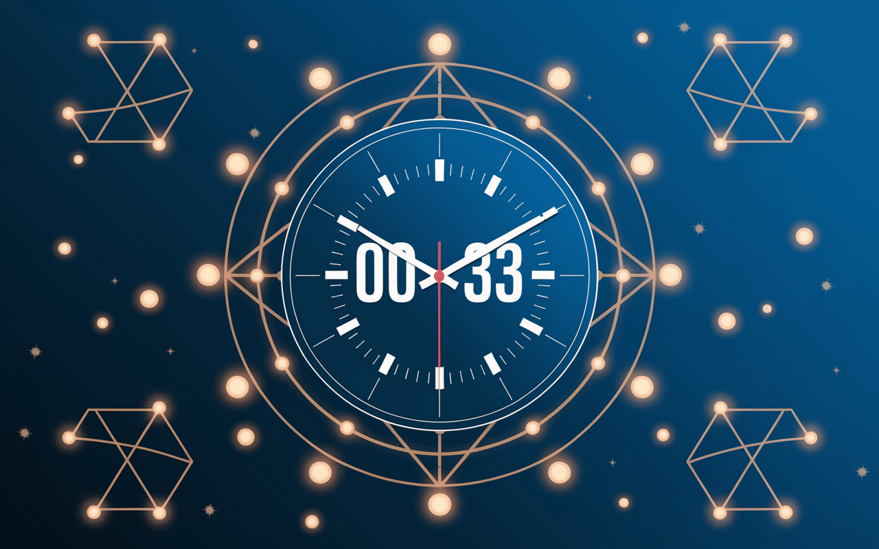 00h33 signification horloge symbolique spirituelle