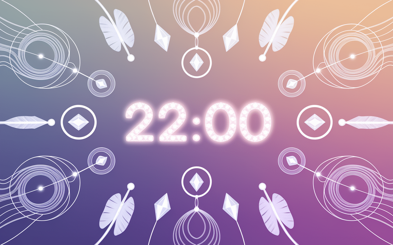 22h00 signification flamme jumelle symboles spirituels et coeurs connectés