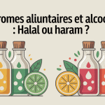 arome contient alcool halal ou haram flacons gouttes fruits