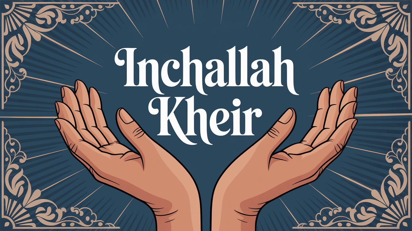 image spirituelle prière inchallah kheir signification