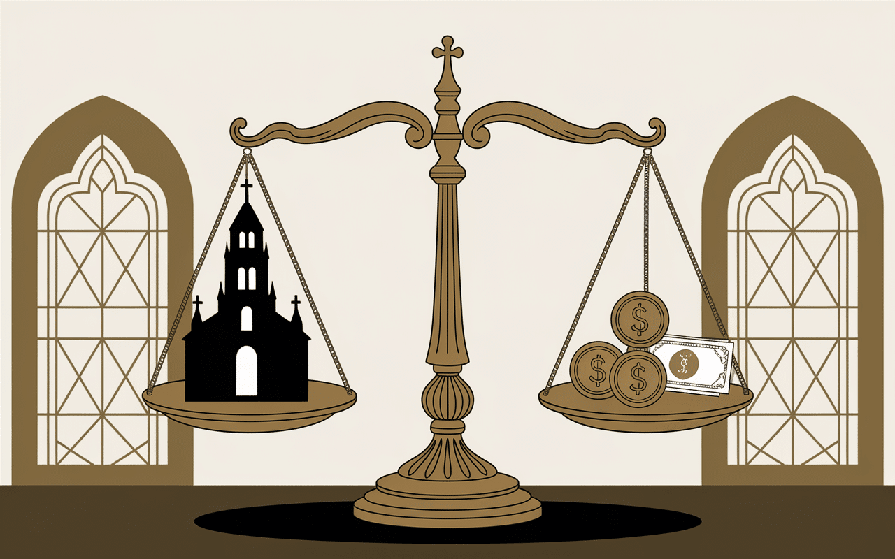 prix eglise mariage balance offrande