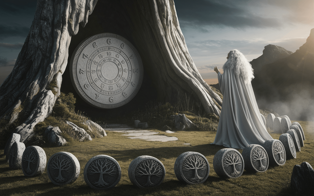 astro celte druide chene calendrier lunaire