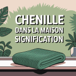 Chenille dans la maison signification rebord fenêtre maison moderne