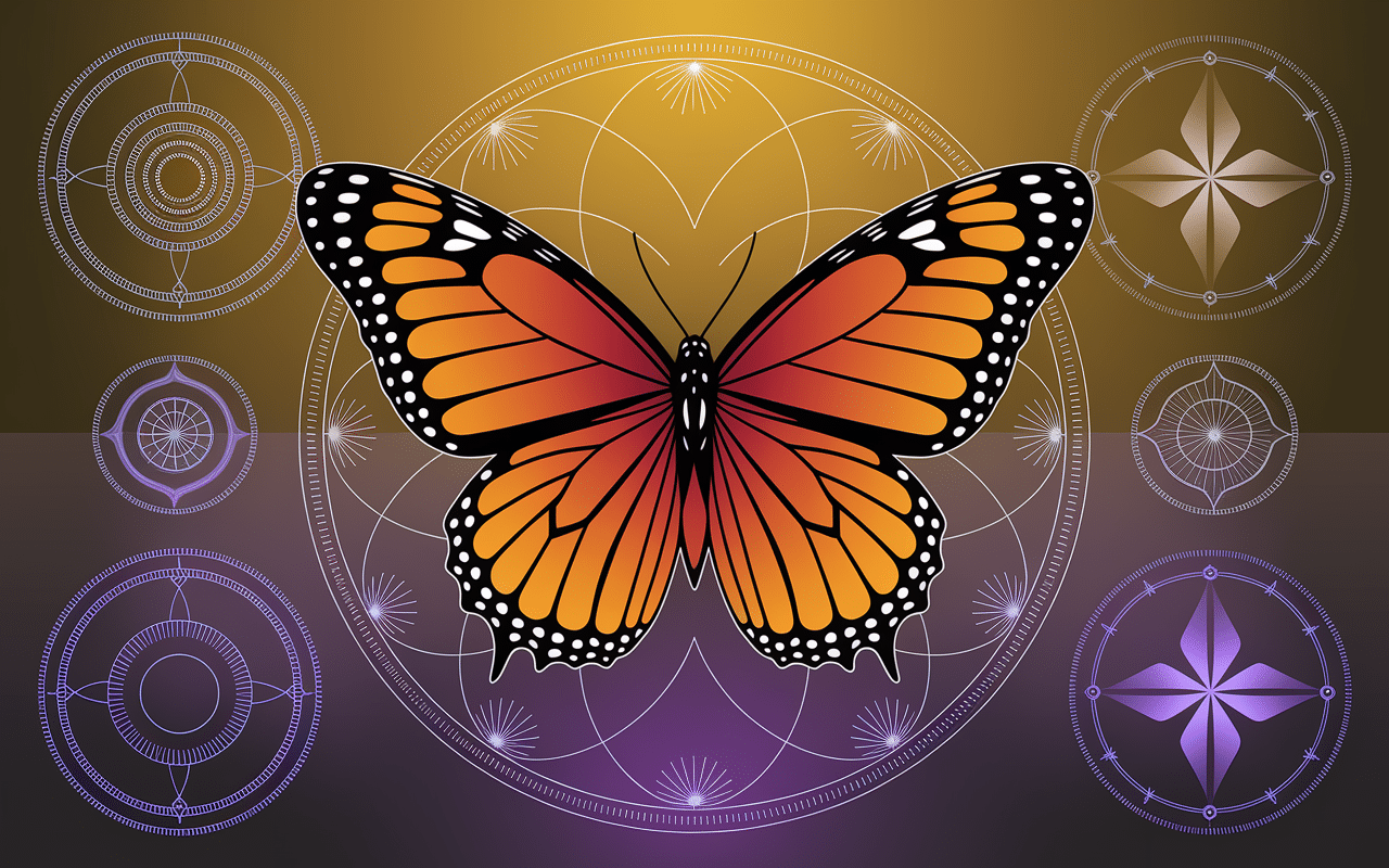 Chenille dans la maison signification transformation papillon spiritualité