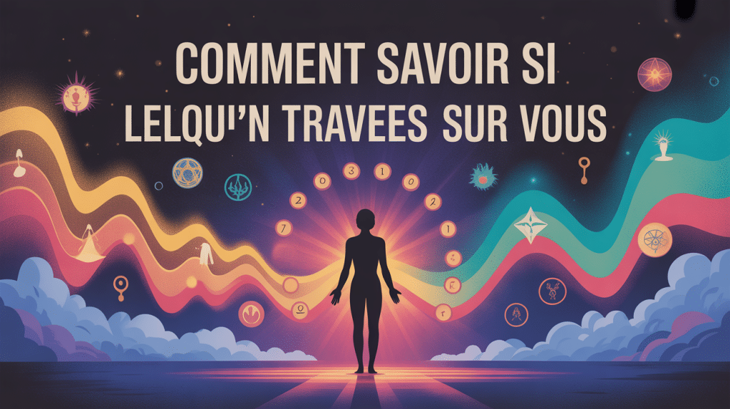 comment savoir si quelqu'un travaille sur nous silhouette et ondes mystiques