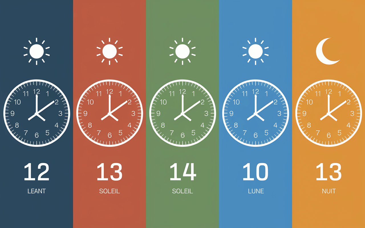 heure de priere cergy horaires stylise