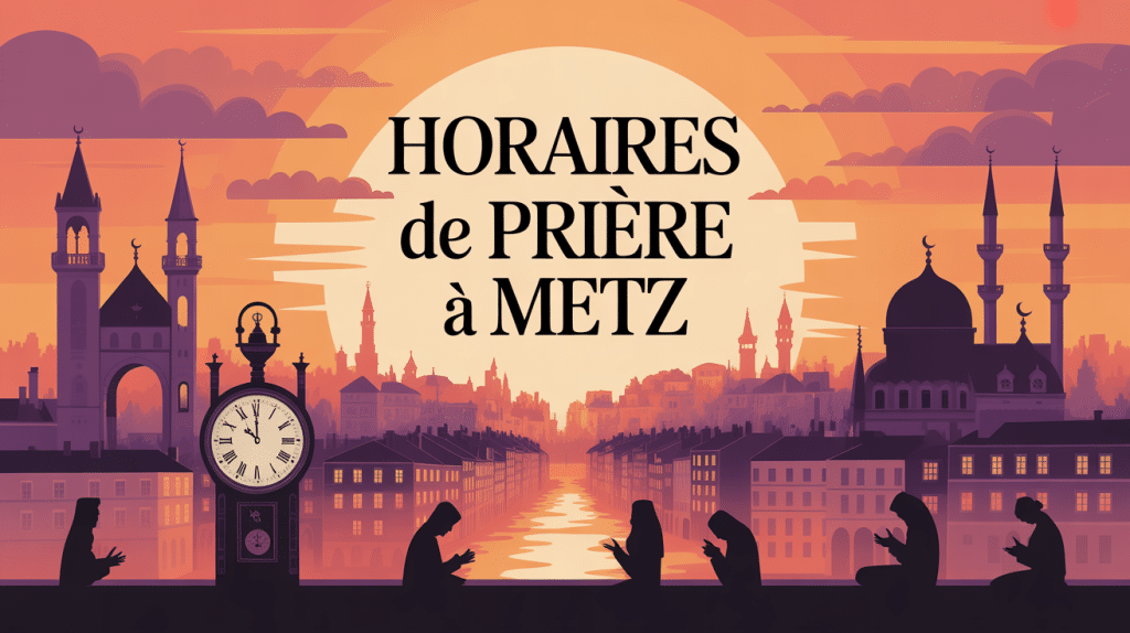 ville metz coucher soleil heure de priere