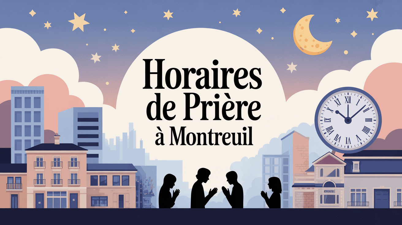 heure de priere montreuil ville banlieue croissant lune