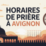 Illustration mosquee avignon horaire priere
