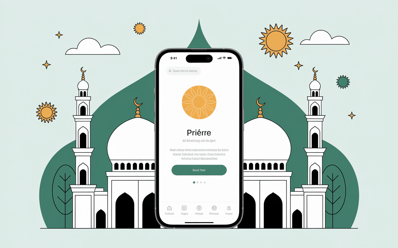 horaire priere rennes application smartphone