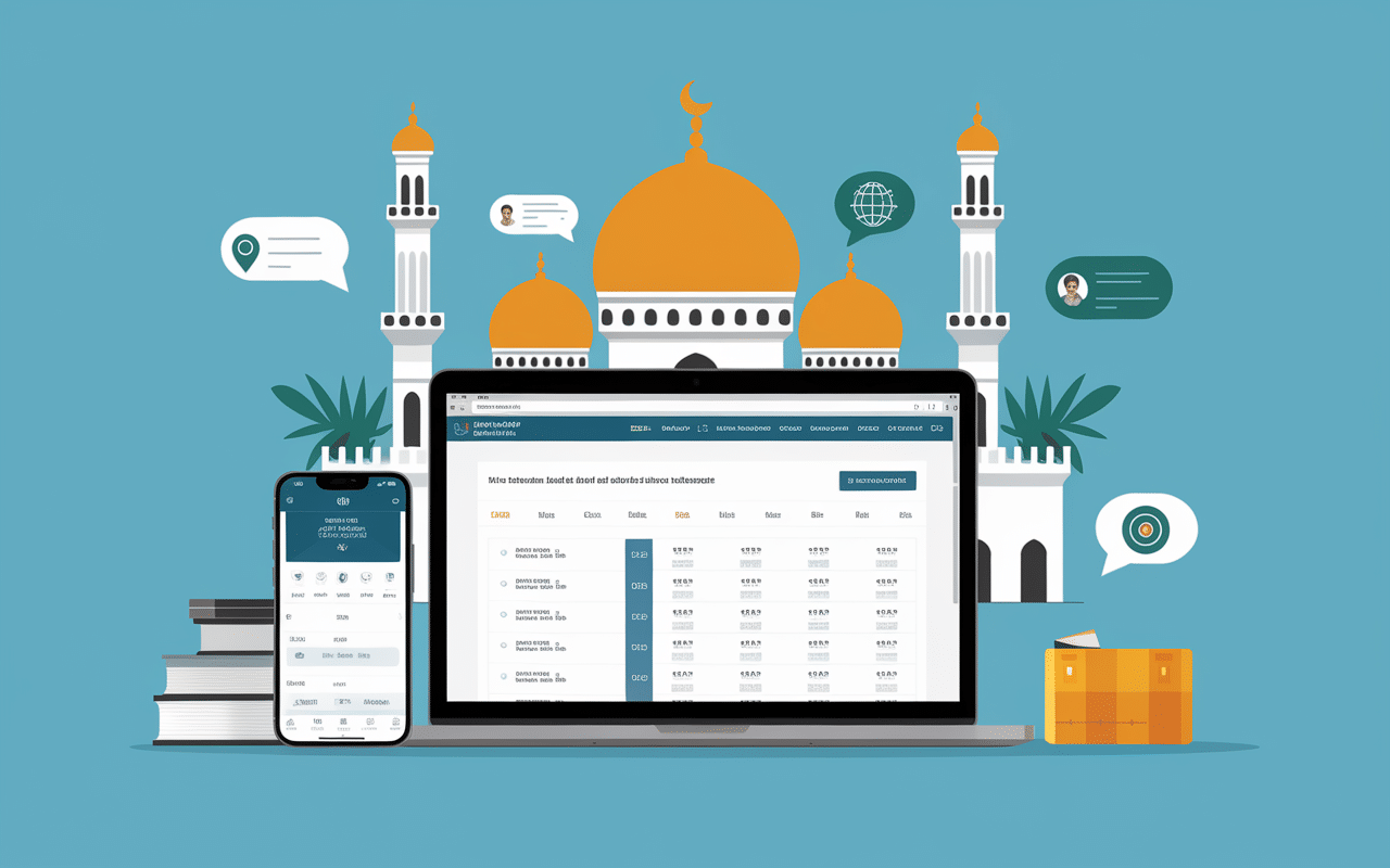 horaire priere roubaix sur smartphone et site web