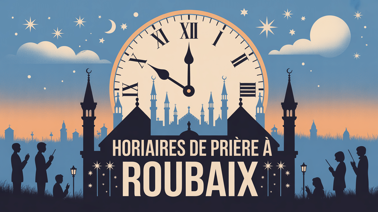 horaire priere roubaix ville horloge et priants
