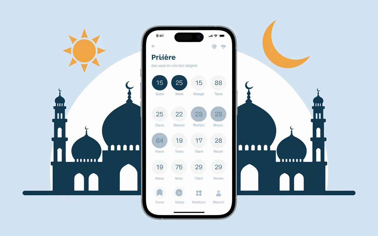 horaire priere strasbourg smartphone tableau