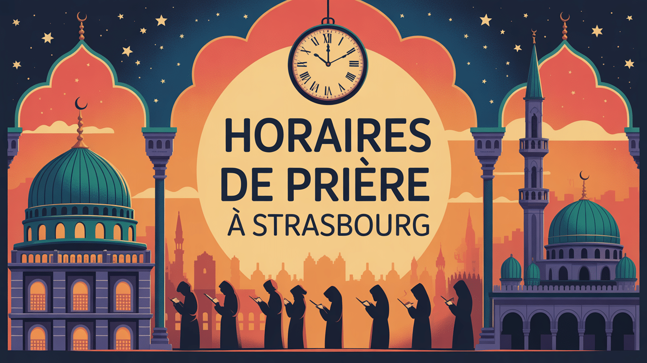 horaire priere strasbourg illustration mosquee