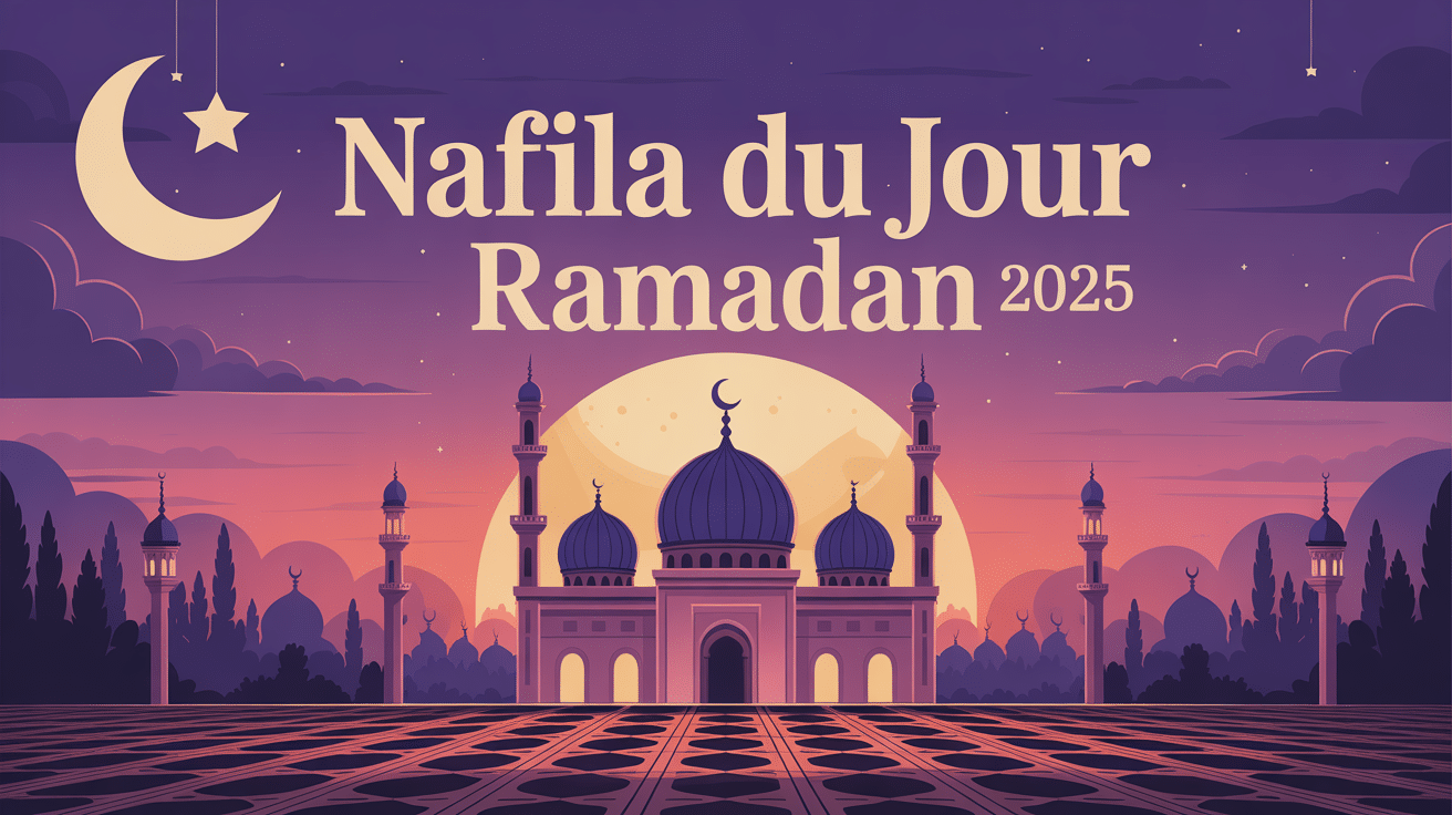 mosquée coucher soleil nafila du jour ramadan 2025