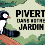 Illustration pivert dans le jardin signification tambourinant sur un arbre