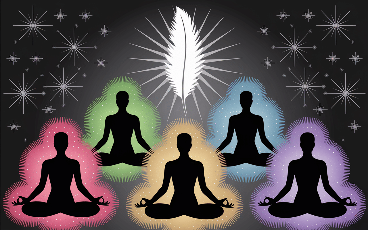 Plume blanche signification méditation et croyances personnelles