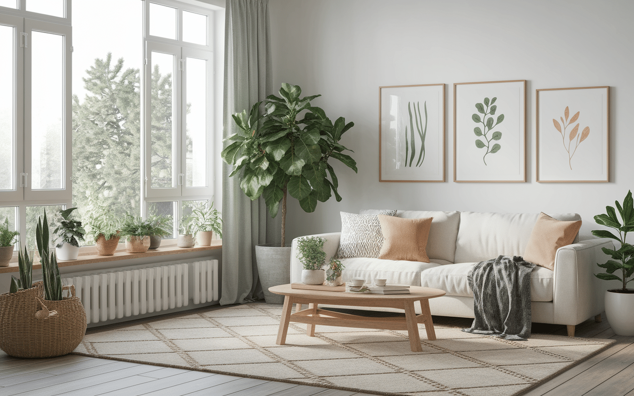 Purifier sa maison avec plantes fenêtres bicarbonate naturels