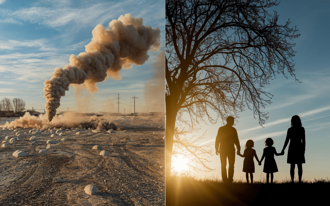 Visuel comparaison purifier sa maison air pollué vs air sain