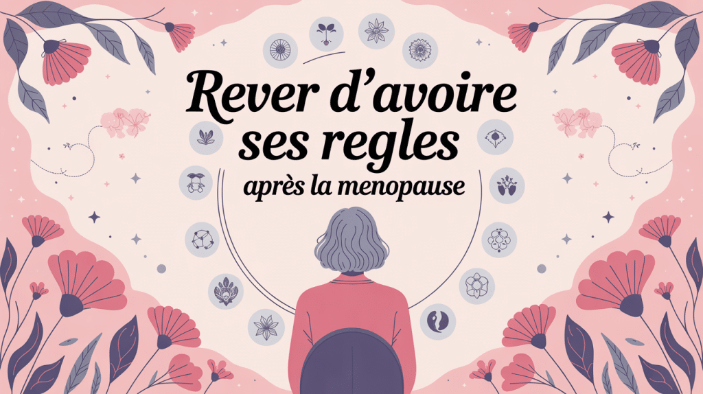 illustration femme mature calendrier lunaire pour rever d avoir ses regles quand on est ménopausée