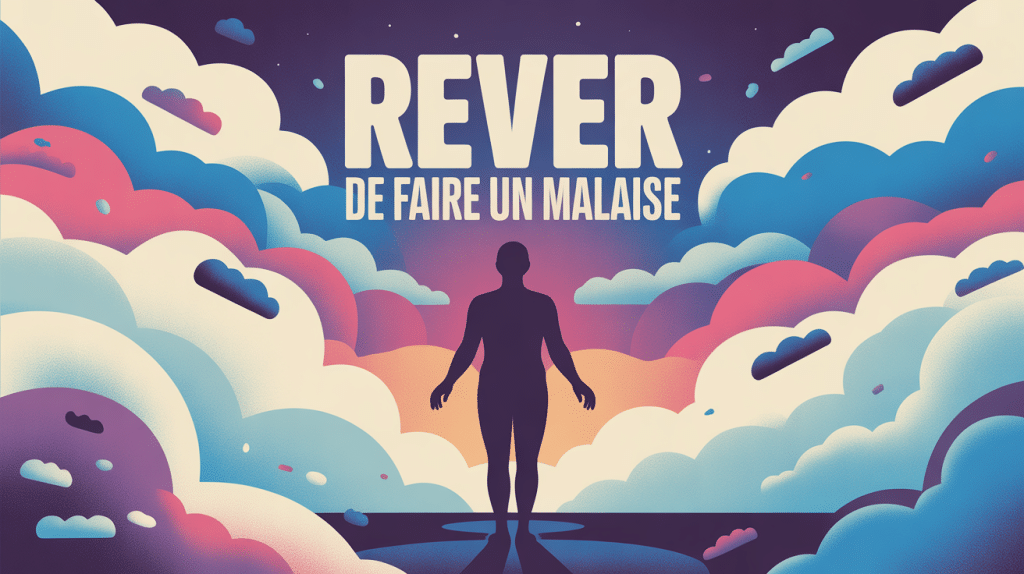 illustration rever de faire un malaise nuages abstraits