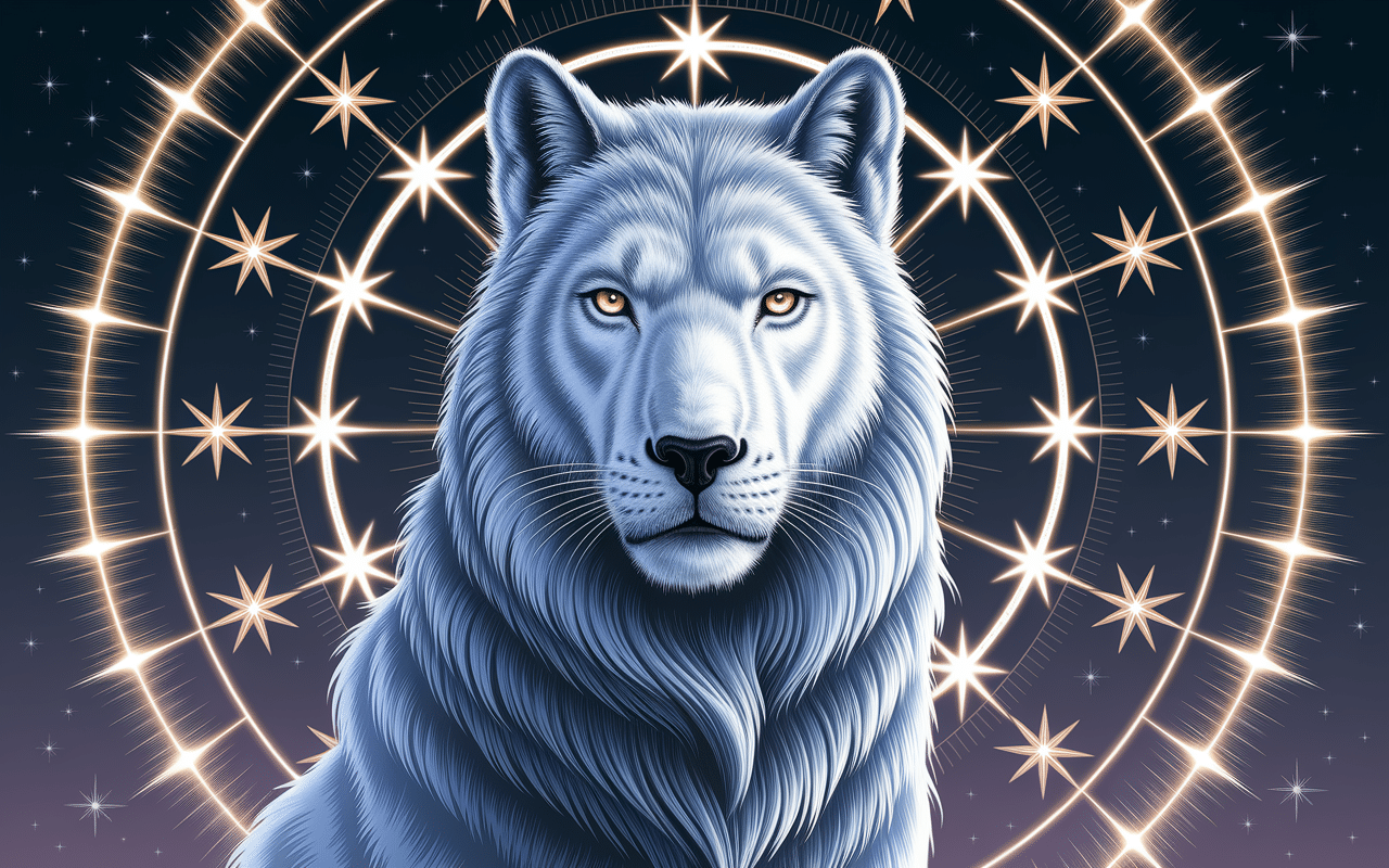 Rêver de loup gentil loup blanc symbolique positive