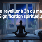 se réveiller à 3h du matin signification spirituelle méditation mystique