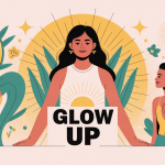 illustration comment glow up bien-être physique mental