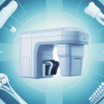 cone beam illustration vectorielle appareil et anatomie dentaire