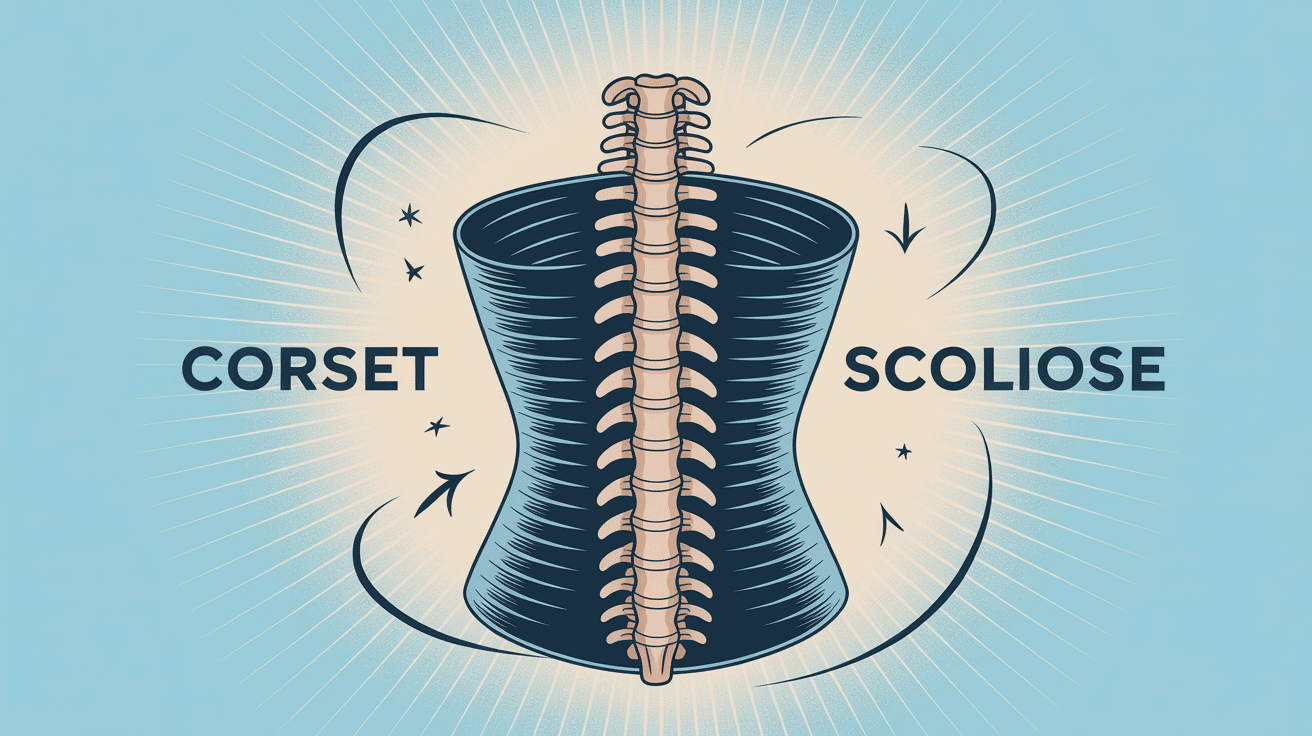 illustration globale corset scoliose