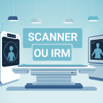 Différence entre scanner et irm illustration moderne