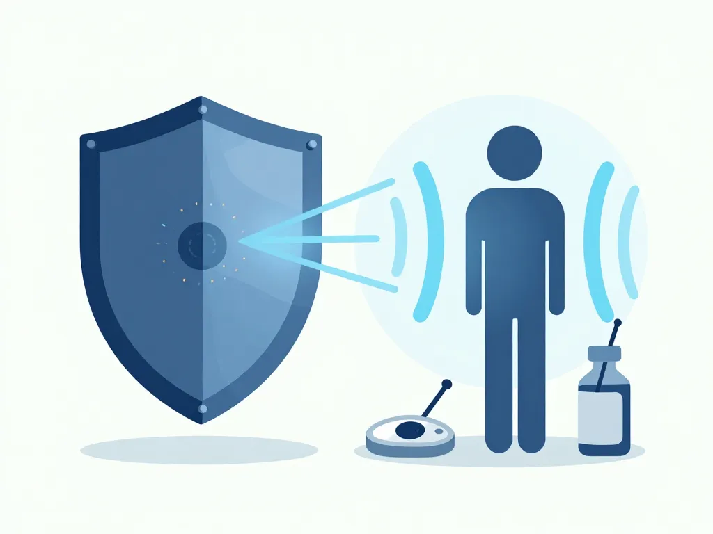 Différence entre scanner et irm sécurité risques symboles