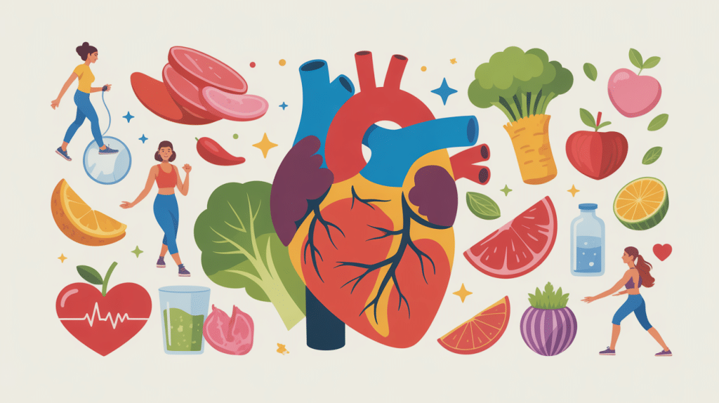 faire baisser triglycérides en une semaine illustration santé cardiaque