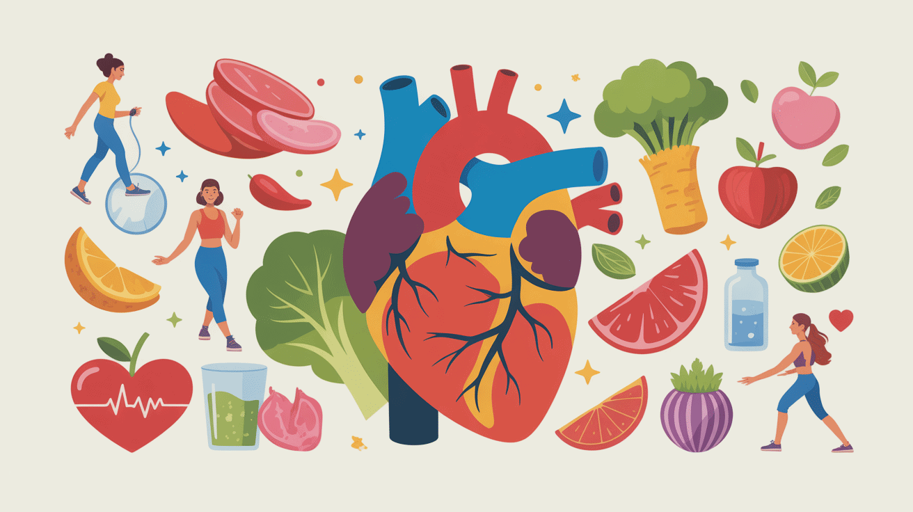 faire baisser triglycérides en une semaine illustration santé cardiaque