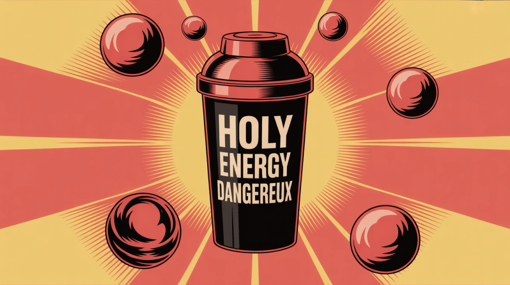 holy energy danger visuel shaker éclairs