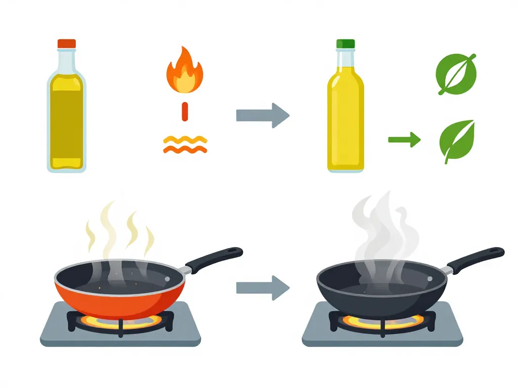 huile de colza danger précautions cuisson