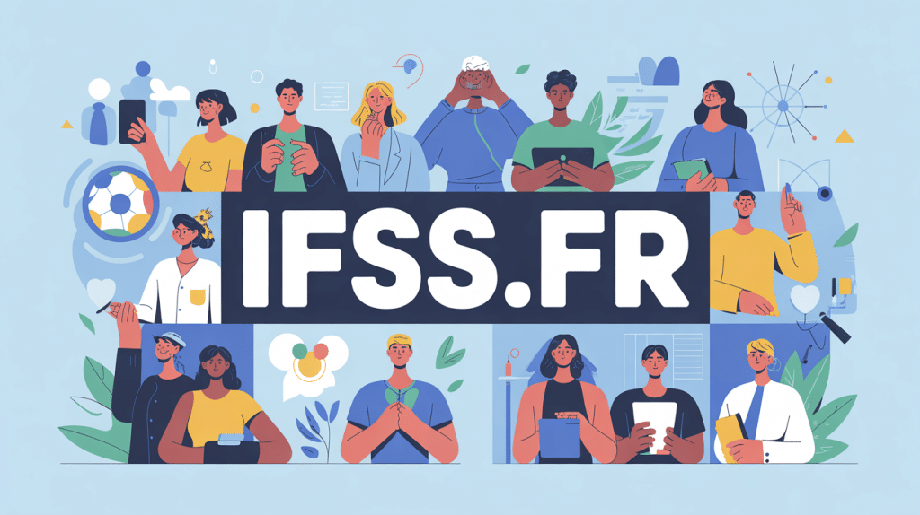 Illustration ifss.fr métiers et formations santé social