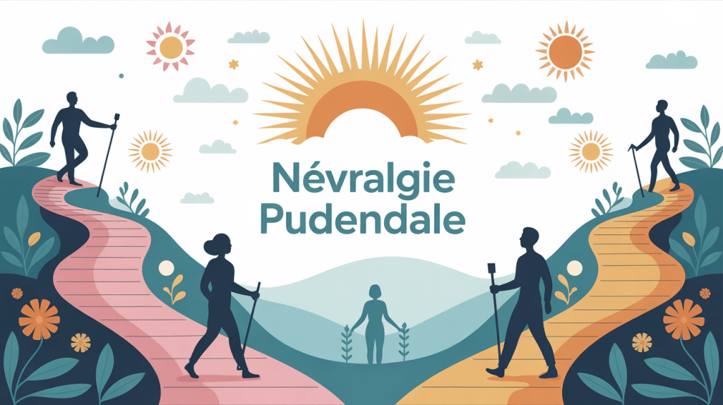 Illustration j'ai guéri de la névralgie pudendale chemin de guérison