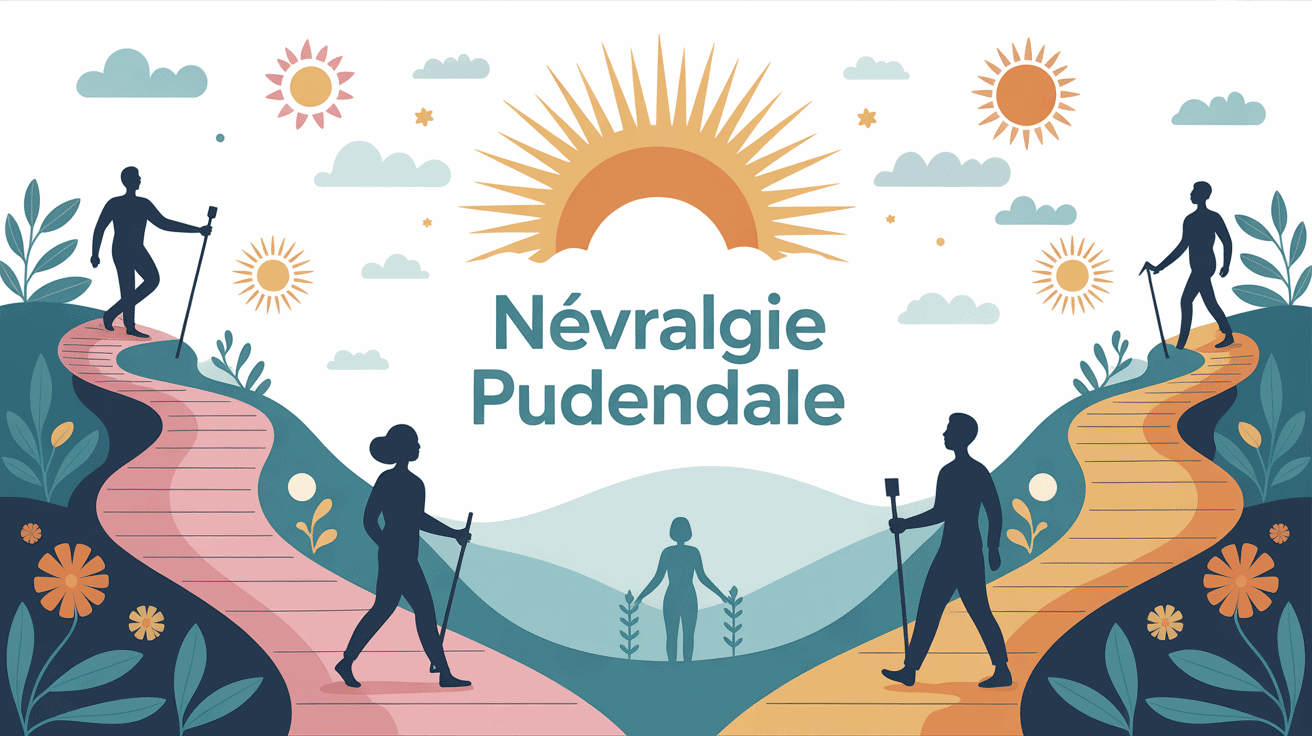 Illustration j'ai guéri de la névralgie pudendale chemin de guérison