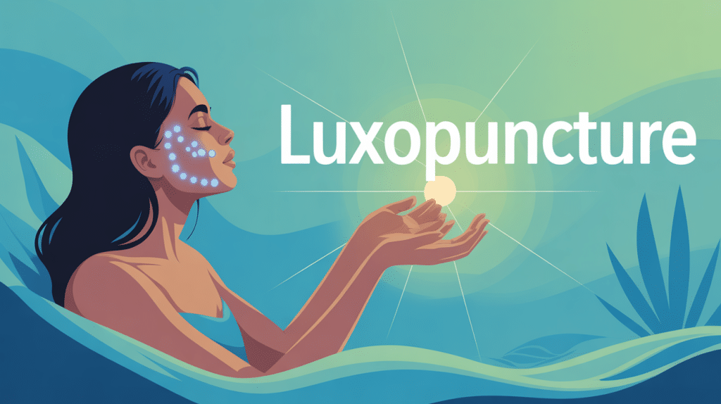 luxopuncture bien-être stimulation points visage mains