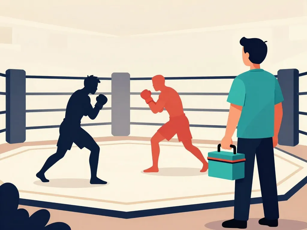 medecin federal ksw supervise evenement combat