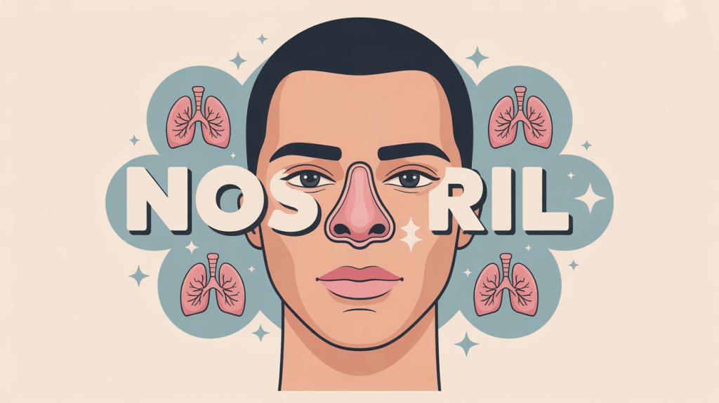 nostril coupe nez humain muqueuse air