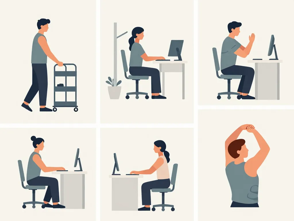 peut-on travailler avec une rupture du tendon supra épineux illustration adaptations ergonomiques