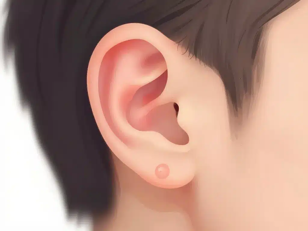 image problèmes lobe des oreilles signal d'alerte