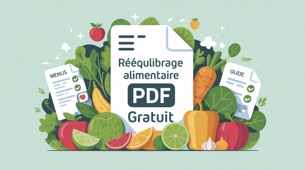 rééquilibrage alimentaire pdf gratuit illustration guide nutrition