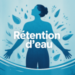 retention d eau medicament efficace illustration jambes et mains enflées