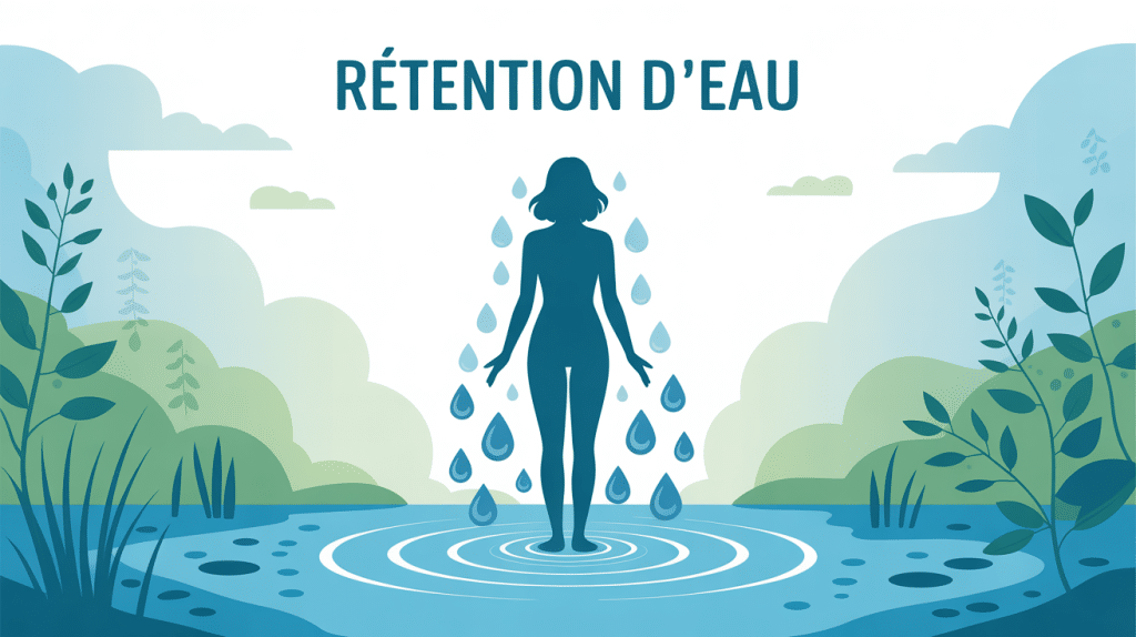 rétention d'eau remede de grand mere image silhouette femme plantes jambes gonflées