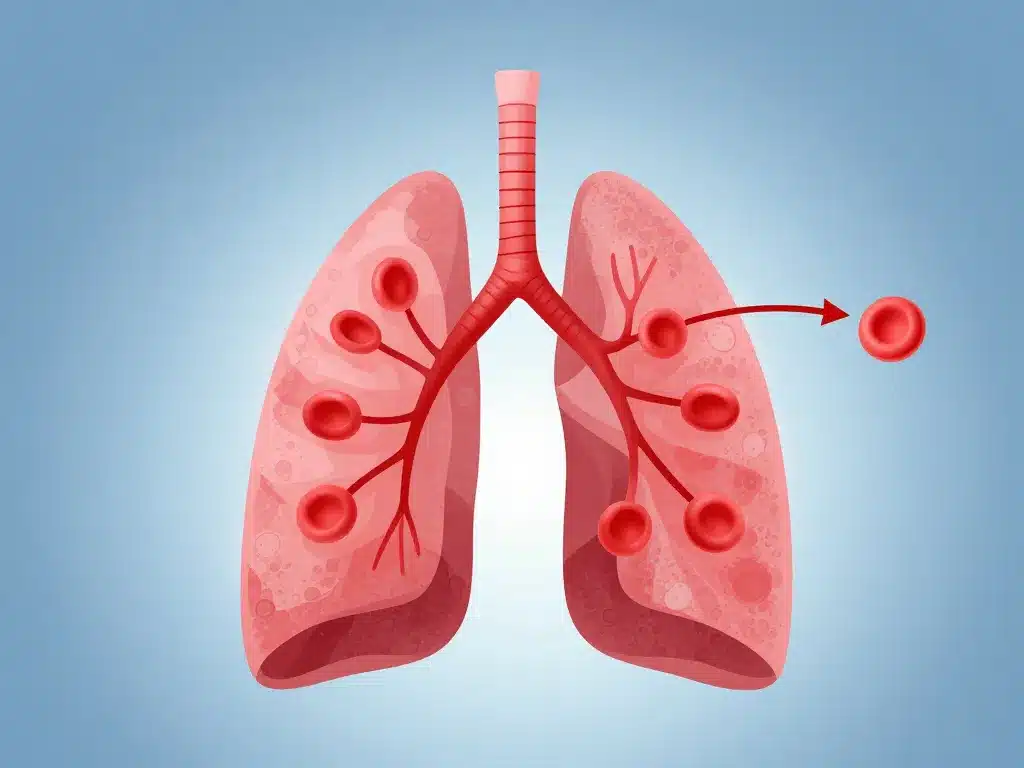 saturation en oxygène schéma circulation oxygène