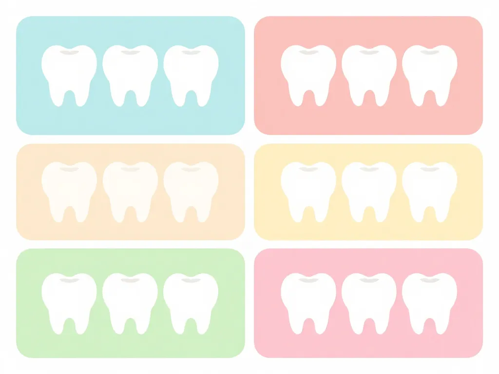 Schéma enfant montrant dents numérotées de lait